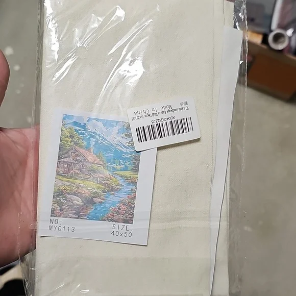 Nwt Paint Bt Number Canvas - Picture 2 of 3